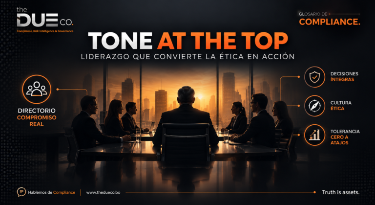 Tone at the Top: donde la cultura ética sobrevive o fracasa